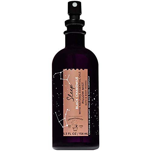 Bath and Body Works Aromatherapy SLEEP - BLACK CHAMOMILE Pillow Mist with Natural Essential Oils 5.3 Fluid Ounce