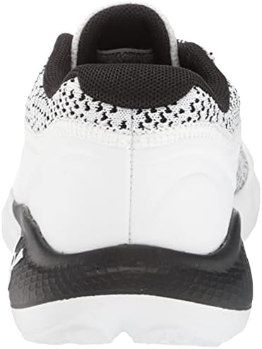 Under Armour Men's Pre-School Vantage Knit Running Shoe, White (101)/White, 13 | Image 2