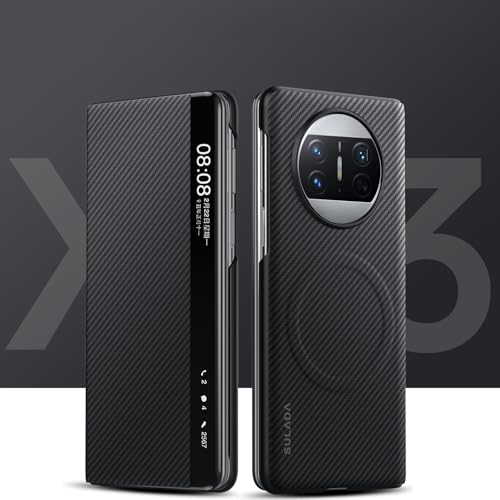 Coque Huawei Mate X3 en fibre de carbone fine pour un quotidien sans encombre