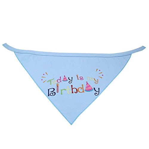 EXPAWLORER Dog Birthday Bandana with Birthday Candle Headband - Pet Birthday Gift Decorations Set, Soft Scarf & Adorable Hat for Party Accessory - Image 5