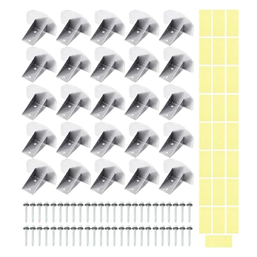 Retención de nieve para techos metálicos y azulejos con kit de 25 piezas antideslizantes 2
