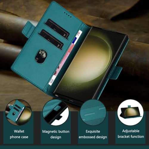 Housse Samsung S25 Plus menthe pour éviter les rayures d'écran avec rabat