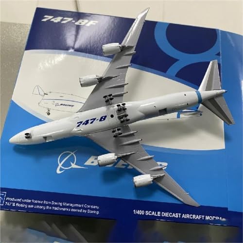 Modelo de avión escala 1:400 Boeing 747-8F réplica de metal miniatura LH4169C 6
