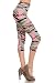 Leggings Depot Capri Printed Leggings Batch2 plussize 12-24 Blush Hue Camouflage
