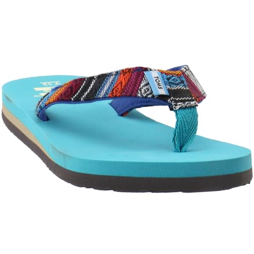 TOMS Kids Boys Verano Flip Flops Casual Sandals Casual - Blue2