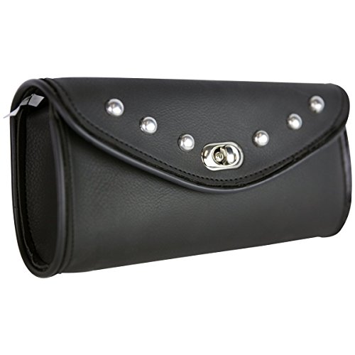 Vance Leather Studded Windshield Bag