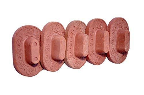 Clay Foot Scrubber Stone Handmade Organic Eco Friendly Dead Skin Remover Women Men Scraper Natural Pumice Terracotta for Cracked Cleaner Body way foot cleaning Way 100%-5pcs-image-8