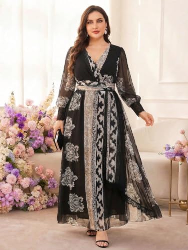 Image of TOLEEN Women's Plus Size Sequin Dress Luxurious Style Formal Cocktail Evening Party Maxi Dresses