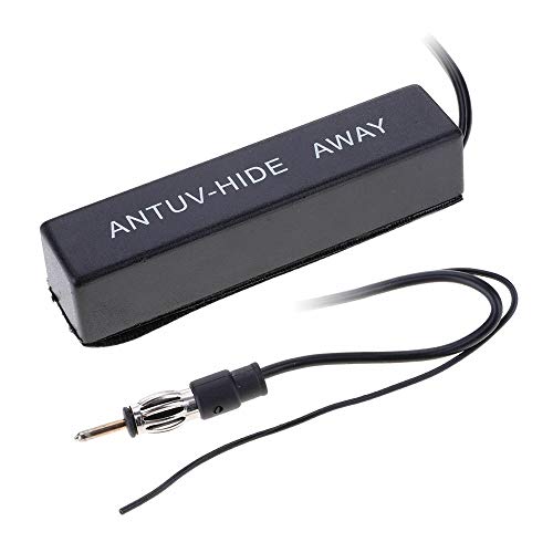 Universal Car Hidden Amplified Antenna Kit 12V Electronic Stereo Am/Fm Radio New #TOP4