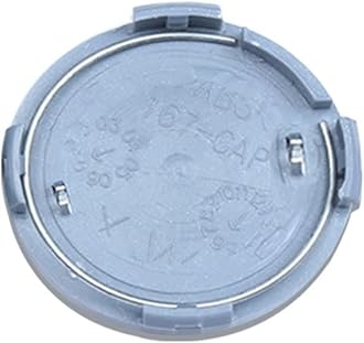 Thcbme 4PCS Wheel Center Caps for Mazda CX-5 CX-7 CX-8 M6 MX5 RX7 RX8 A8 CX9 X MX, 56mm/2.2" Car Wheel Hub Caps ABS Rim Center Hub Cover (Silver)