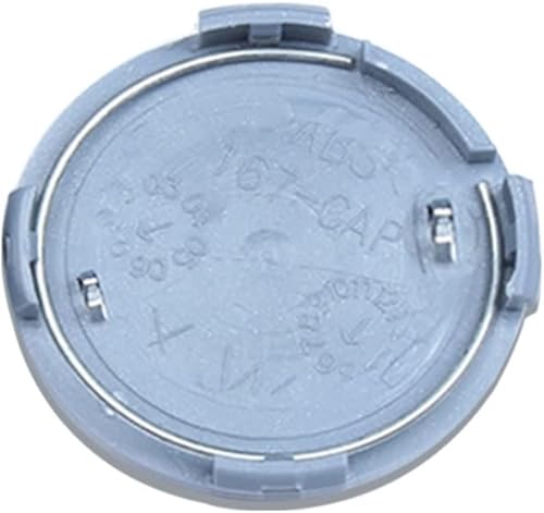 Miniatura 8 de 4 tapas centrales de rueda para Mitsubishi Eclipse Spyder Pajero Sport Endeavor, 2.362 in2.36 pulgadas, tapas de cubo de rueda de automóvil ABS