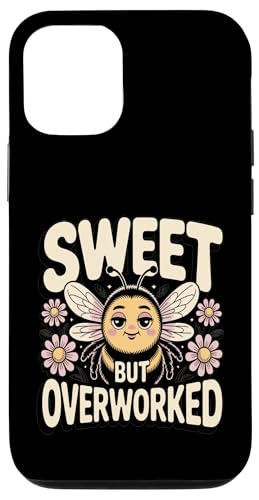 Sweet But Overwork Cute Bee Mood Worker �X�}�z�P�[�X iPhone 12/12 Pro �p