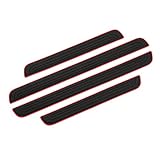 GZRUICA Door Sill Plate Protectors for Car - Universal Door Entry Guards Sill Scuff Cover Panel Step