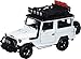 Motor Max 1974 Toyota FJ40 Land Cruiser Overlander White 79137WT Motormax 1/24 Scale Diecast Model Toy Car