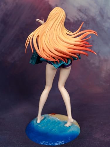 Image of My Dress-Up Darling Marin Kitagawa Elegant Beach Breeze Pose Anime Figure | 27.5cm Premium School Outfit Kitagawa Action Figurine for Table, Desk, Shelf & Display | Gift for Anime Fans