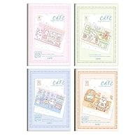 Amazon | QQZSG ノート 4種 セット 横罫線入り A5メモ帳 スケジュール