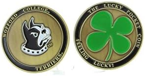 Rovemre Ostrat Alumni Associtation New! Wofford College Terriers Ball Marker, Golf, Challenge, Brat Lucky Pocket Coin