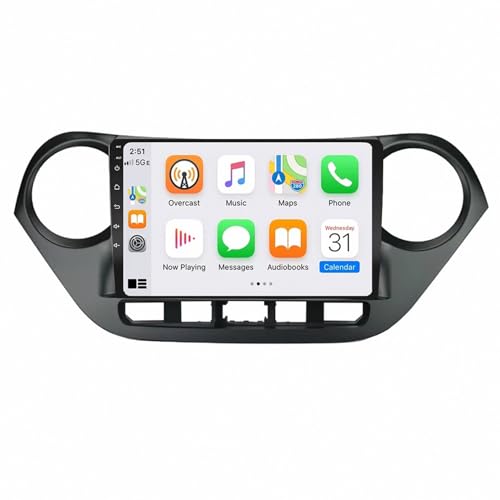 Adiós cables en Hyundai I10 Grand: Pantalla con Android Auto inalámbrico y GPS