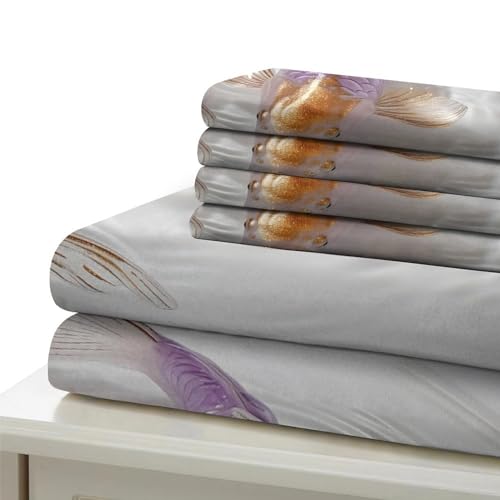 Housse de couette 3D koi pour chambre ado zen - 6