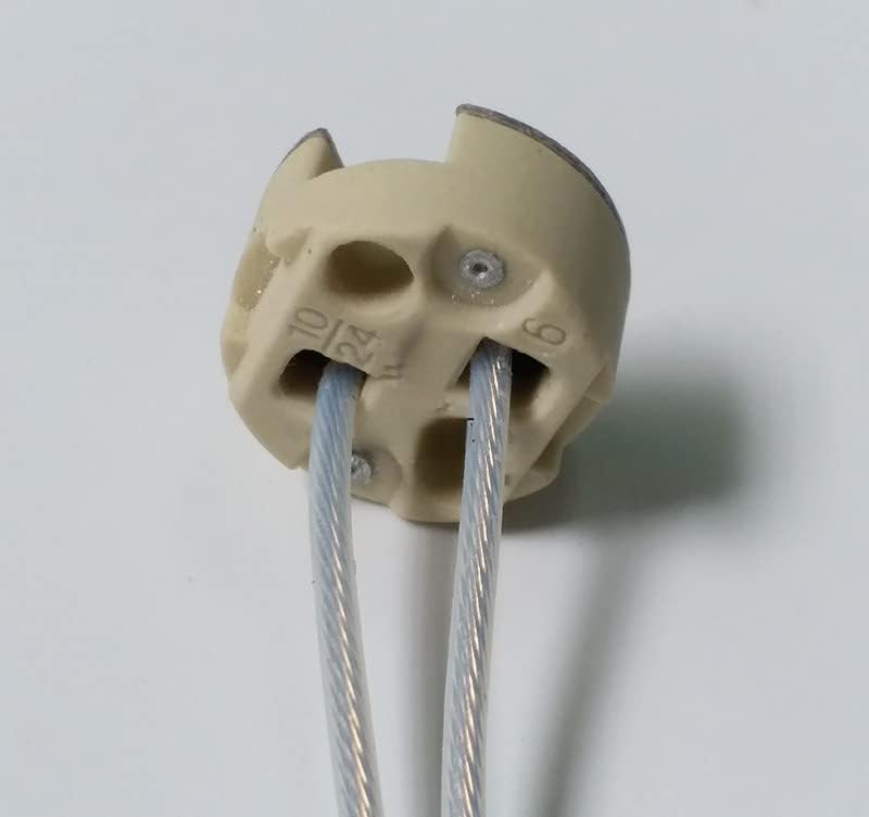 2pcs G4 GY5.3 GZ6.35 VS 324 00 High temperature resistant quartz ceramic lampholder Pin holder Lamp holder