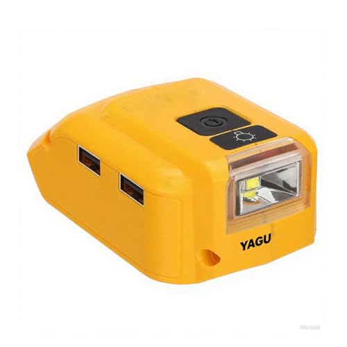 Image of YAGU 200W Power Inverter Converter 20V DC to 110V AC with USB Ports