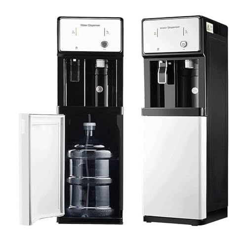 JBKYANAN Floor Standing Water Dispenser,Bottled Water Cooler,Cooling Machine 3-Second Instant Boil,Cold and Hot,Dual Function,Ideal for Home,Office, Chilled Water,Tea,Coffee