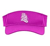 Retro Groovy Im Tabbi Doing Tabbi Things Funny Mother's Day Sport Sun Visor, Youth, One Size, Pink