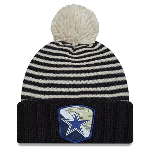 Bonnet femme New Era NFL Salute to Service pour se protéger du froid avec style