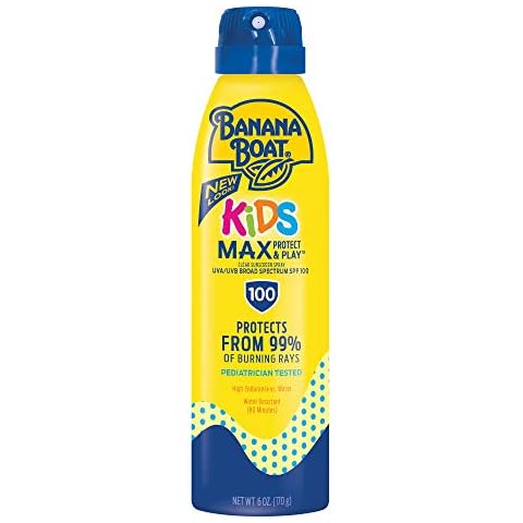 Banana Boat Kids Max Protect Spray Sunscreen SPF 110 Cover