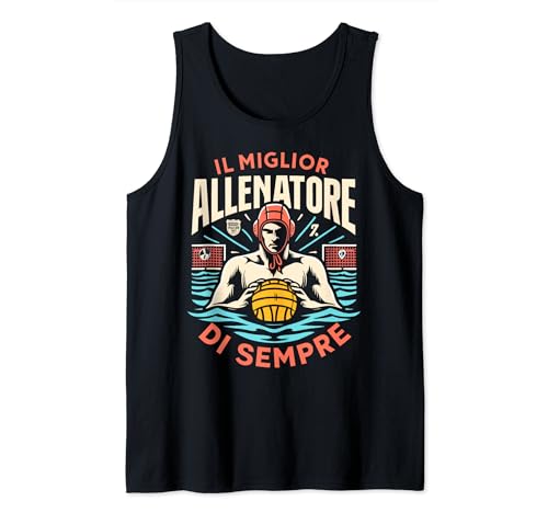 Miglior Allenatore Regalo Allenatore Pallanuoto Uomo Ragazzo Camiseta sin Mangas