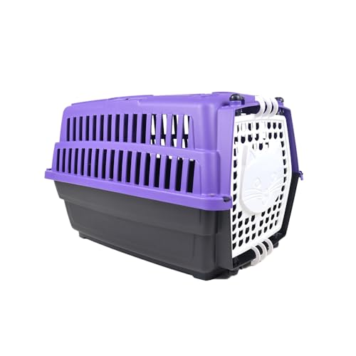 Caixa Transporte Cat Love Travel Nº1 Lilás Pet Injet para Gatos