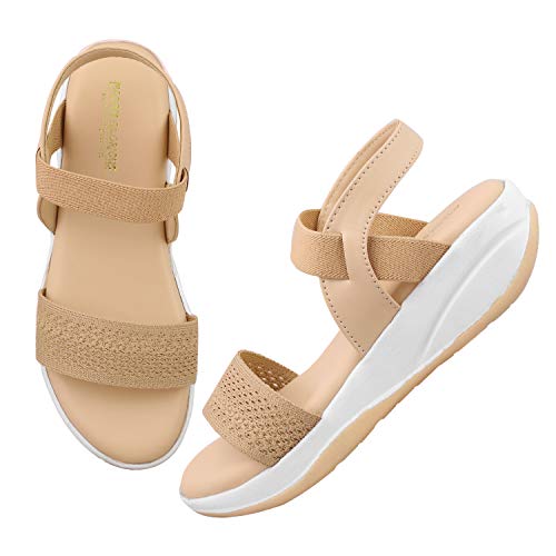 Image of madam glorious women's /girls casual wedges sandal