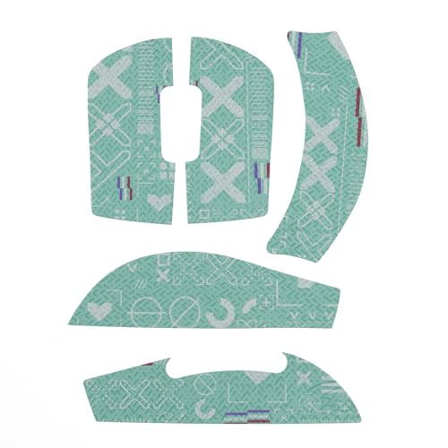 Image of USB Mouse Grips for Logitech G Pro X Superlight Non Slip Suck Sweat Pre Cut Without Mouse Printsteam Cyan 0.5mm