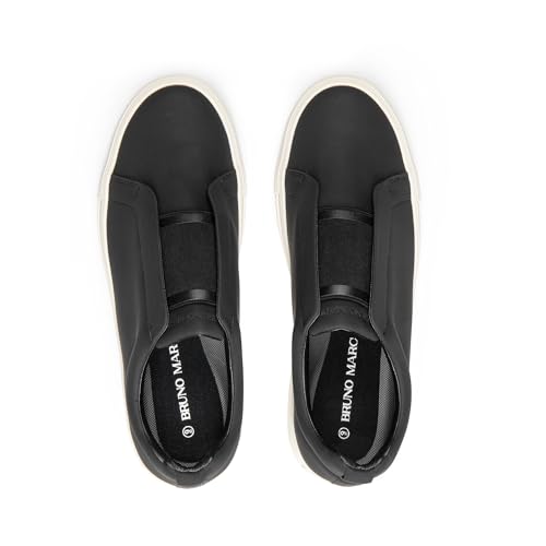 Bruno Marc Bruno Marc Men's Casual Dress Sneaker Comfortable Lightweight Fashion Sneakers,Size 7,Black,SBFS2409M