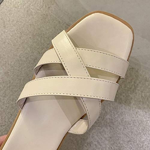 Wsvvmqy Womens Slip On Sneakers For Walking Womens White Pu Leather Sneakers Low Top Tennis Shoes Casual Walking Shoes Women's Sneakers With Toe Cap #TOP6