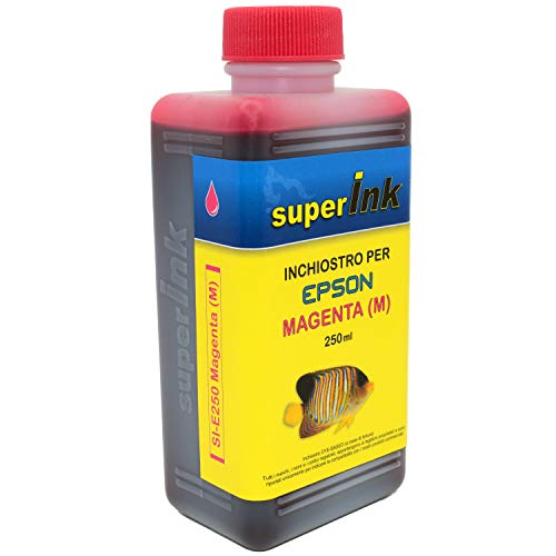 250ml-Magenta-Tinta-superInk-especifica-para-la-Recarga-de-Las-impresoras-de-Epson-jeringa-10ml-con-Aguja-y-Tapa