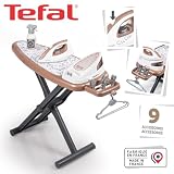 Smoby - Tefal - Deska do prasowania + Generator pary - Butelka, wieszaki, klamerki w zestawie - Od 3 lat - Wyprodukowano we Francji