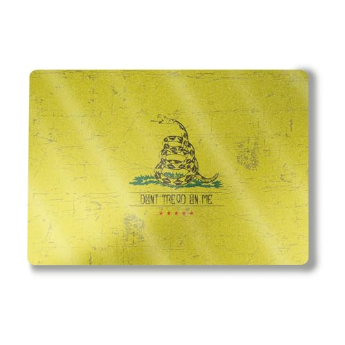 Image of Glossy Glitter Laptop Skin Compatible with Alienware M18 R2 (2024) - Dont Tread - Premium 3M Vinyl Protective Wrap Decal Cover - Easy to Apply | Crafted in The USA by MightySkins