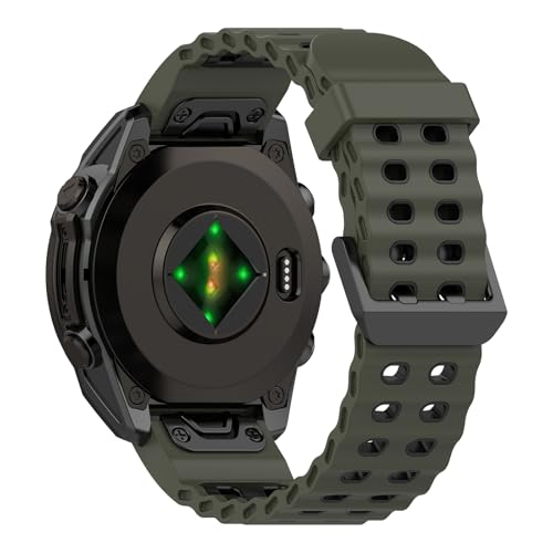 ZoRoll QuickFit 22 mm, 26 mm, pasek do zegarka Garmin, miękki silikon, zapasowy pasek sportowy do zegarka 22 mm, 26 mm, 22mm