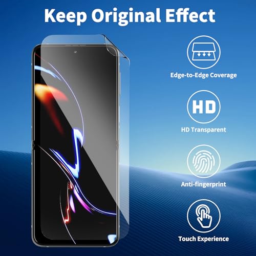JUVENPROTO 3 Pack for Samsung Galaxy Z Flip3 Screen Protectors by JUVENPROTO - Used condition - Image 2