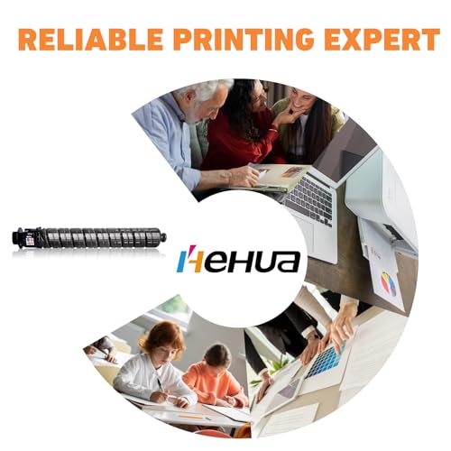 hehua Compatible IM C2010 IM C2510 Toner Cartridge 842554 Replacement for Ricoh IM C2010 IM C2510 Toner Cartridge IMC2010 IMC2510 use with Ricoh 842554 Black Toner (1 Pack Black,16,500 Pages) by hehua - Image 5
