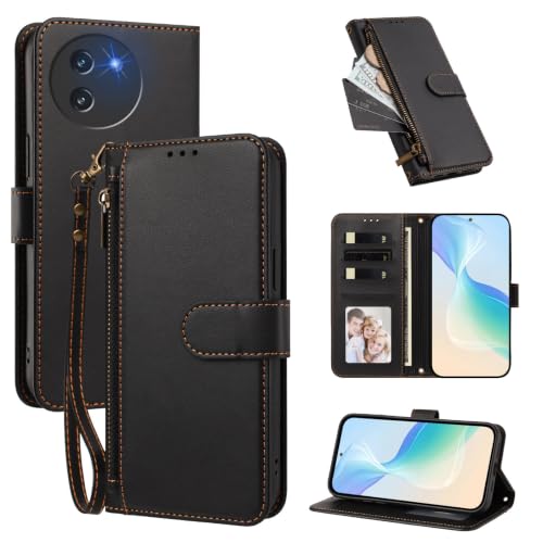 �P�[�X�J�o�[ �Ή��@�� for Doogee Note 59 / Note 59 Pro�y�E�H���b�g�i�t�@�X�i�[�������X�g�X�g���b�v�t���j�A�J�[�h�X���b�g4�{��������1�A�}�O�l�b�g���X�^���h�@�\�zBlack