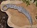 Damascus Steel Blank Blade Custom Handmade 9