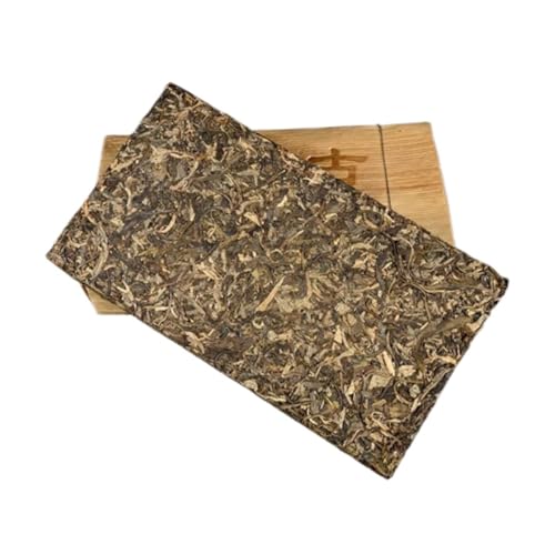 Té crudo en ladrillo envejecido Mengku de principios de primavera con un encanto único de 1000g.