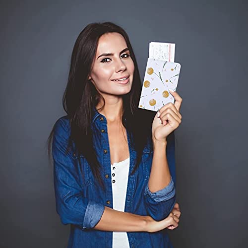 4 Pieces Diy Sublimation Passport Holder Covers, Pu Leather Blank Heat Transfer Travel Passport Book Holder Wallet Cover For Passport, Business Cards, Credit Cards, Boarding Passes #TOP5