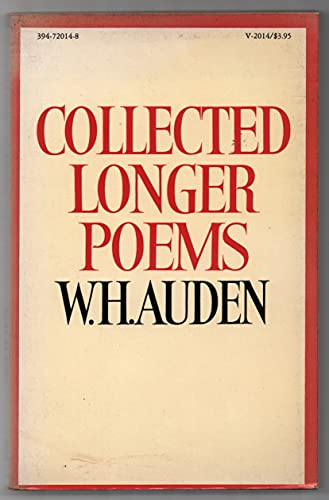 Collected Longer Poems 0394720148 Book Cover