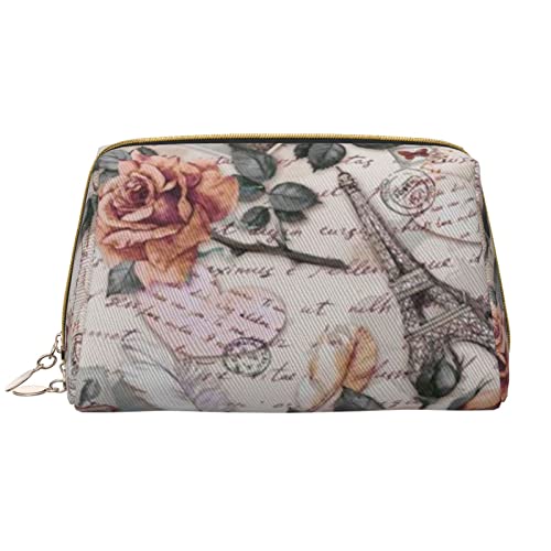 Trousse de maquillage en cuir PU blanc pour ranger vos cosmétiques