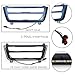 Car Inner Air Condition A/C Panel LED Lighting Ambient Light Trim Accessories For BMW 3 4 Series 3GT F30 F36 M3 M4 Center Control Two-color Atmosphere Lamp Panel Replacement Cover (Sport Blue)