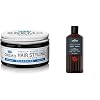 Cremo Barber Grade Hair Styling Thickening Paste and Palo Santo Body Wash Bundle, 4 Oz and 16 Fl Oz