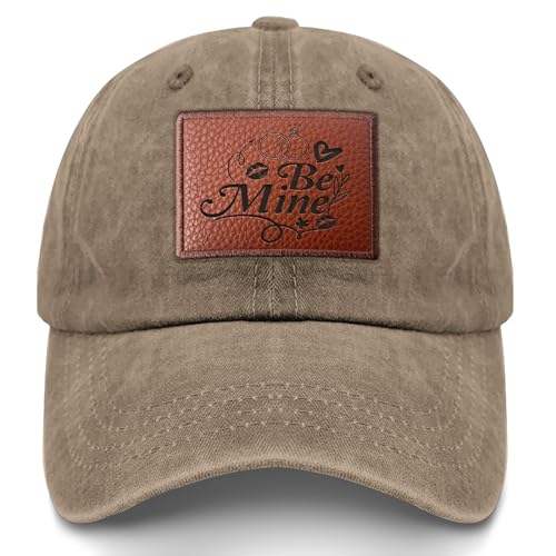 Be Mine Valentine Hats Trendy Beach Hat Gifts for Boyfriends Who Like Engraved,Summer Hats Suitable for